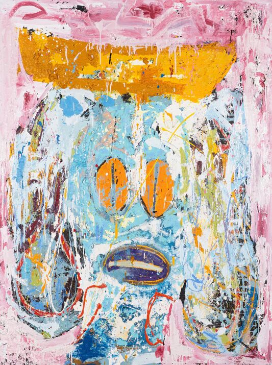hvid regn/white rain, 2025 by Jack Kabangu | Monitillo Gallery