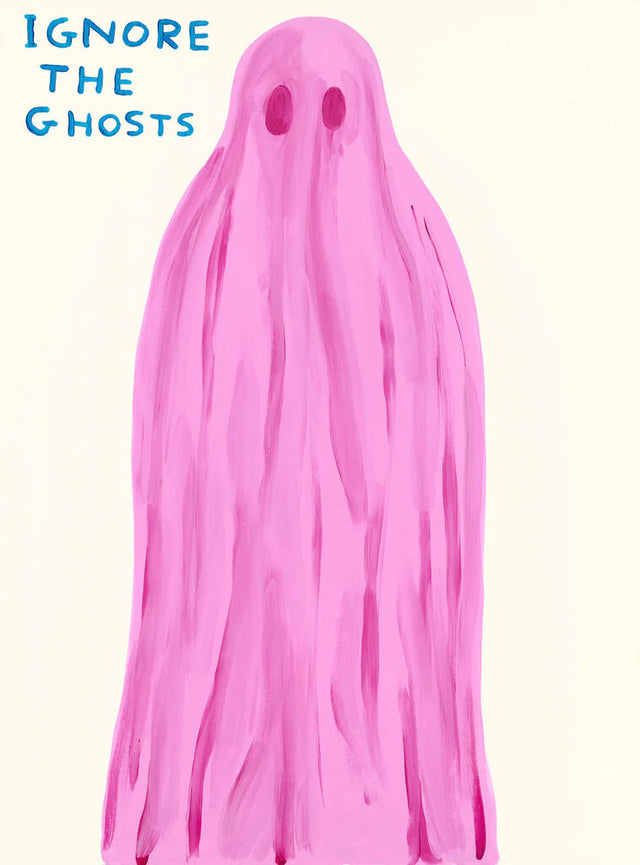 Ignore the ghosts, 2022 by David Shrigley | Monitillo Gallery