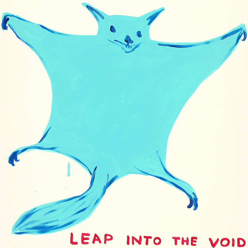 Leap into the void, 2023 by David Shrigley | Monitillo Gallery