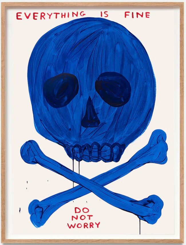 Everything is fine, 2023 by David Shrigley | Monitillo Gallery