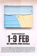 Wet Exhibition Poster (Coast Is Clear), 2025 by Werner Bronkhorst | Monitillo Gallery