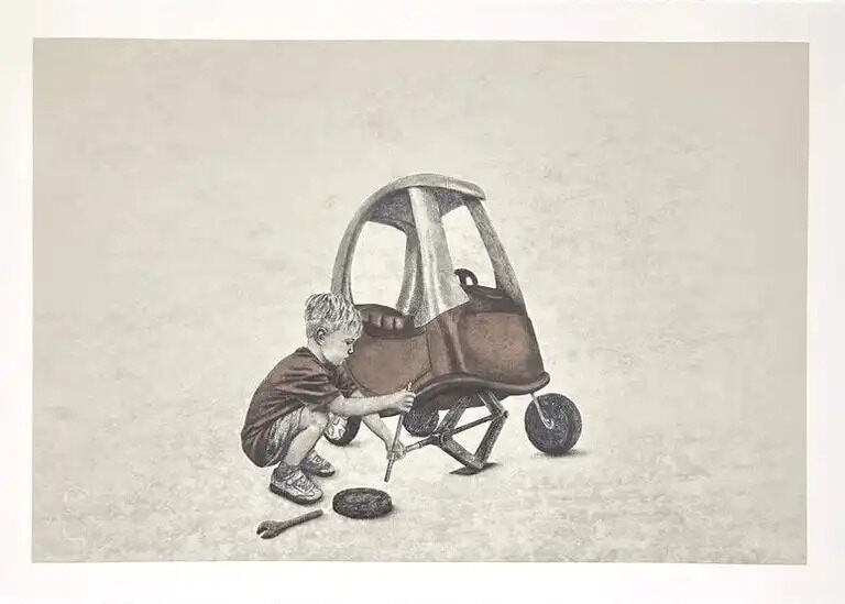 The Mechanic, 2025 by Andrew Scott | Monitillo Gallery