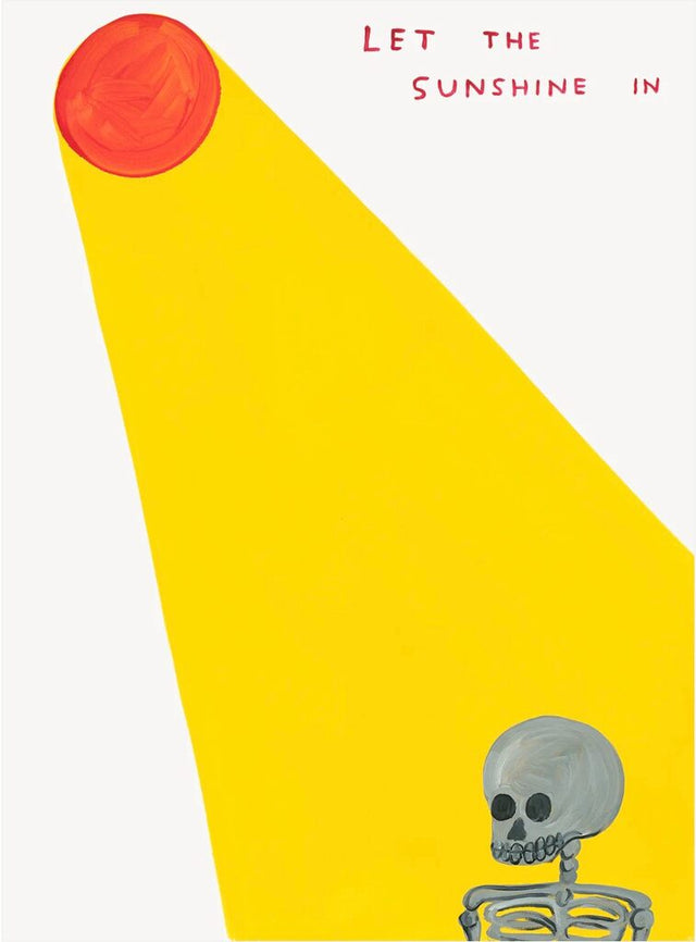 Let the sunshine in, 2025 by David Shrigley | Monitillo Gallery