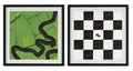 Set of 2 - On the right track & All four victory, 2025 by Werner Bronkhorst | Monitillo Gallery